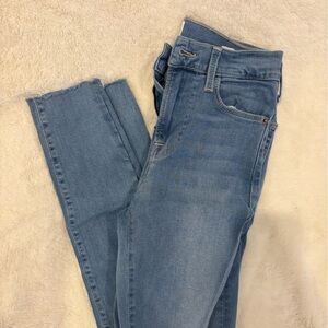 Frame Denim Le High Light Blue Jeans